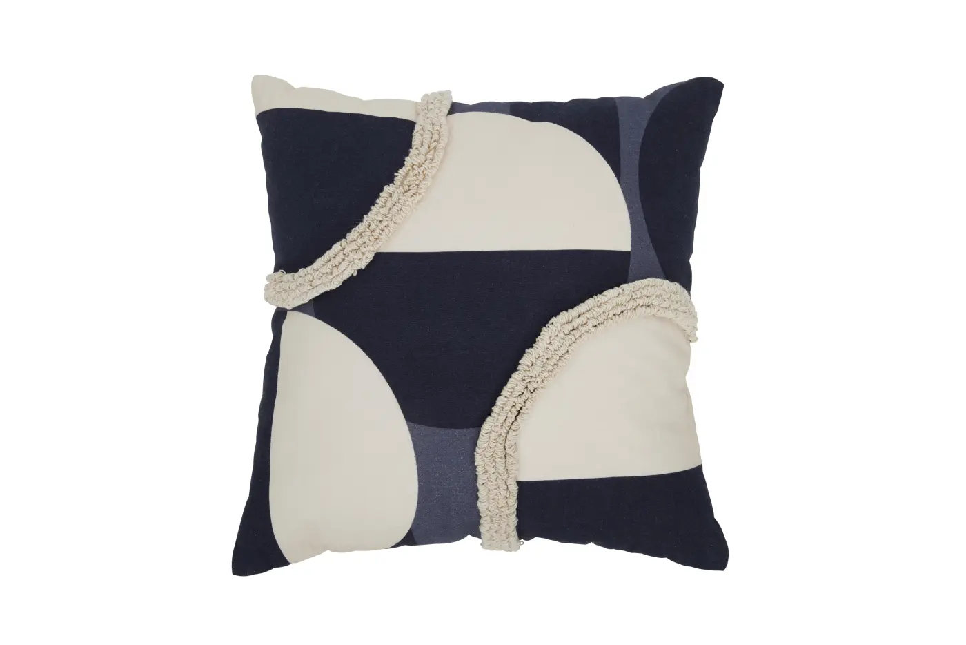 Roomio Kissen No. 4203 schwarz/beige ca. 45x45 cm