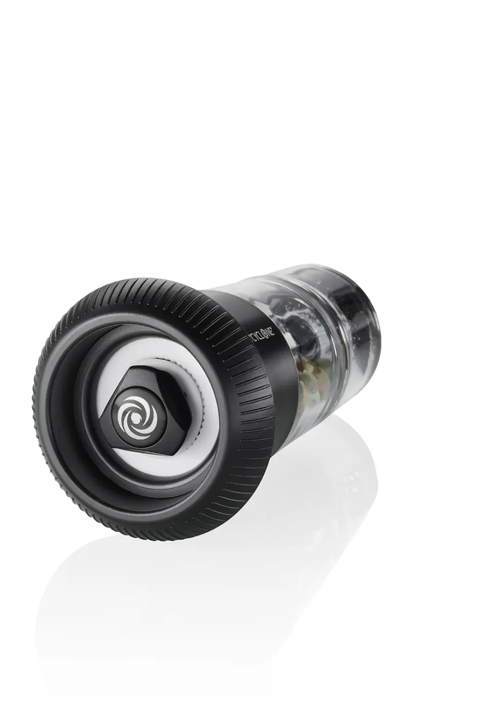 GEFU Pfeffermühle mit Salzstreuer X-plosion schwarz Doppelkönner