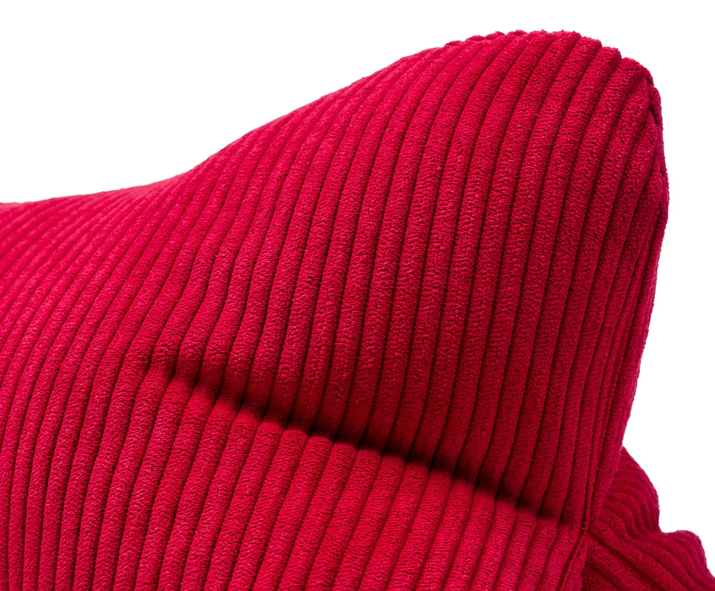 Gözze Capri Leseknochen Feincord-Optik 40x25 cm Rot