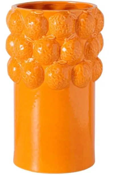 Boltze Vase Orange 16x25,5 cm