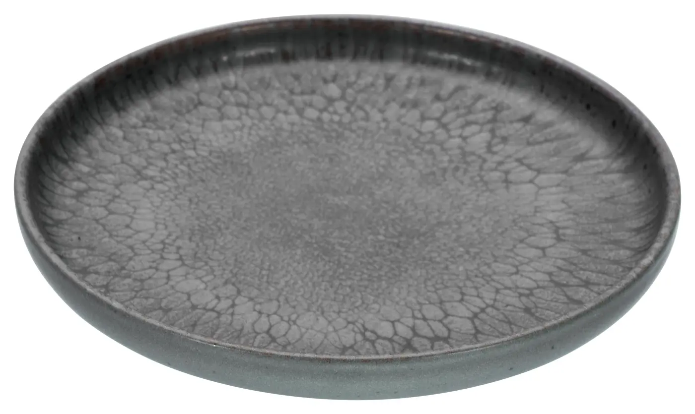 Creatable Dessertteller Uno Volcano 21 cm Anthrazit