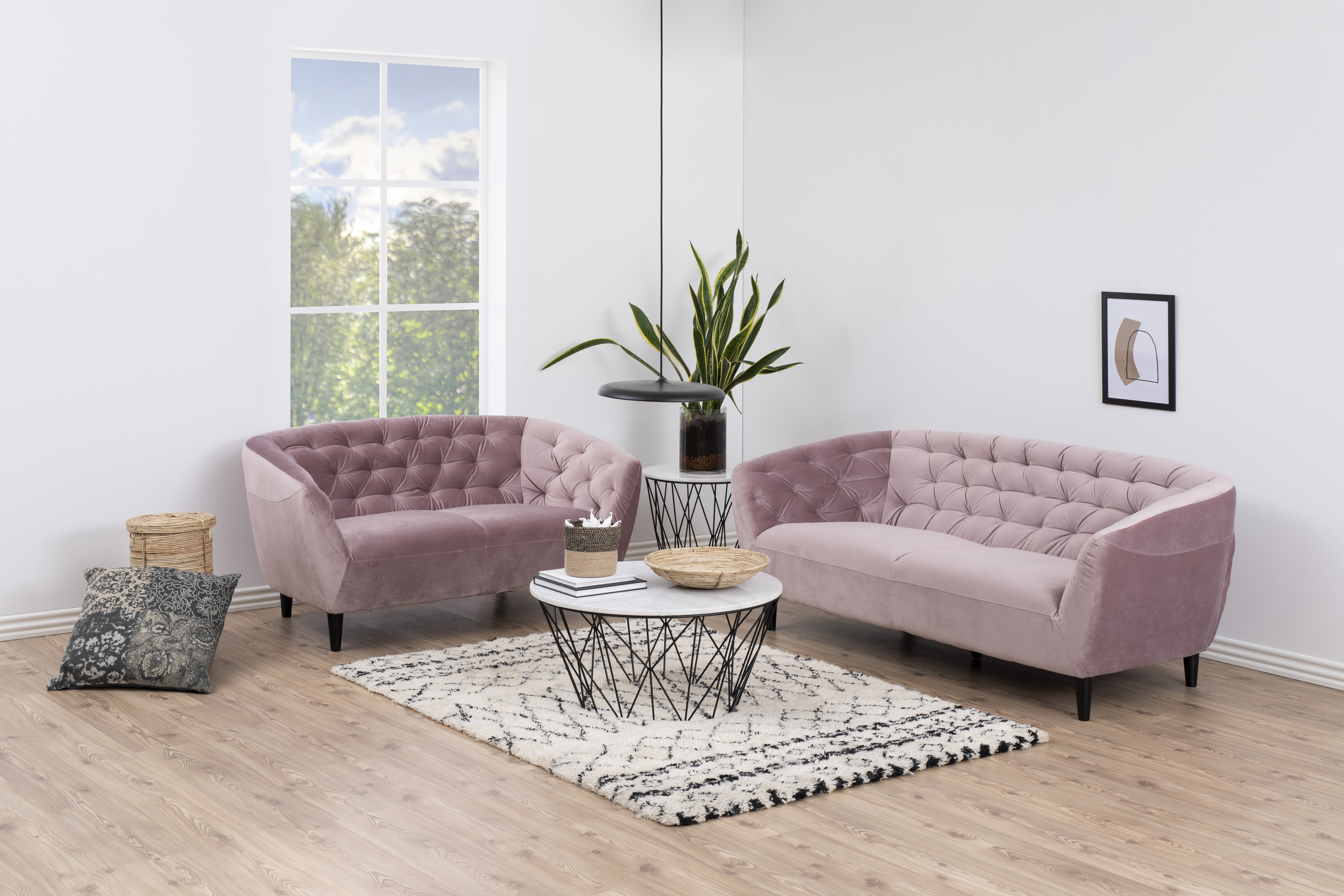 Actona Sofa Ria Pastellfarben Actona Sofa Ria Pastellfarben
