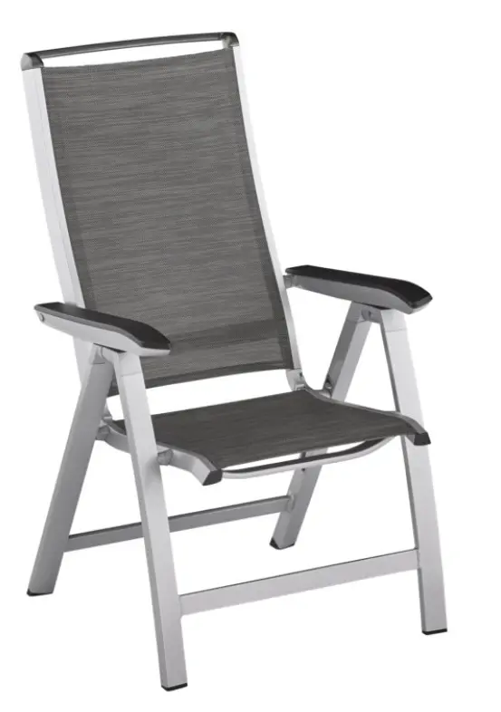 Kettler Multipositionssessel Forma II Anthrazit ca. 68x63x112 cm