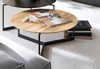 Venjakob Couchtisch 4902 Wildeiche hell geölt ca. 83 cm