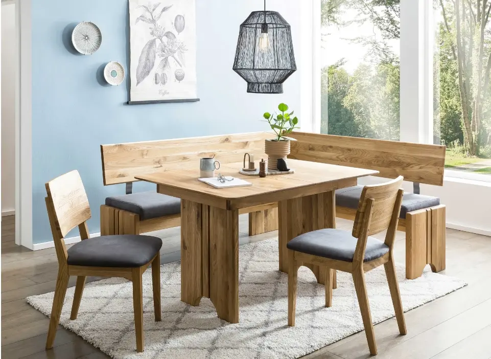 Standard Holzeckbank Bergen 79400 Eiche ca. 192x167 cm Standard Holzeckbank Bergen 79400 Eiche ca. 192x167 cm
