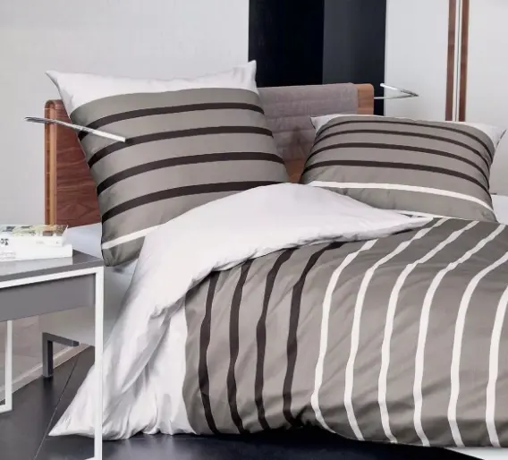 Janine Design Bettwäsche 155x220 cm Palermo gestreift