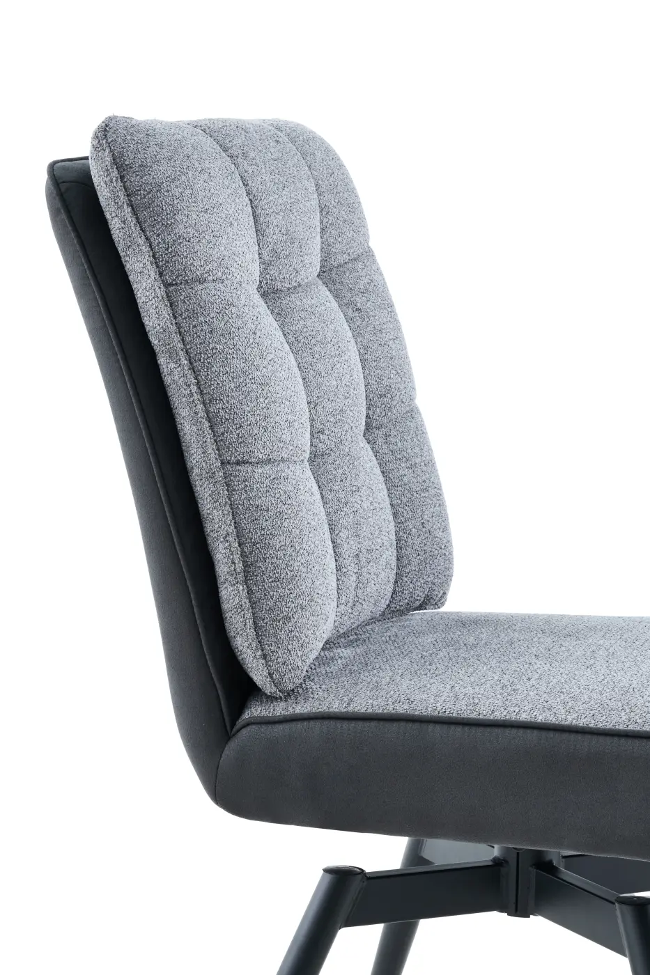 Hela Stuhl Tomar S Anthrazit XL Sitzbreite 360 Grad drehbar ca. 49x93x67 cm