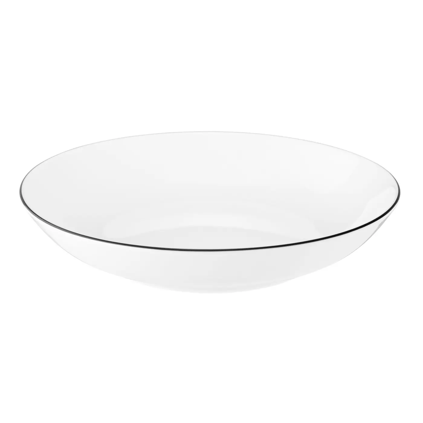 Seltmann Suppenteller rund Lido Black Line 21 cm