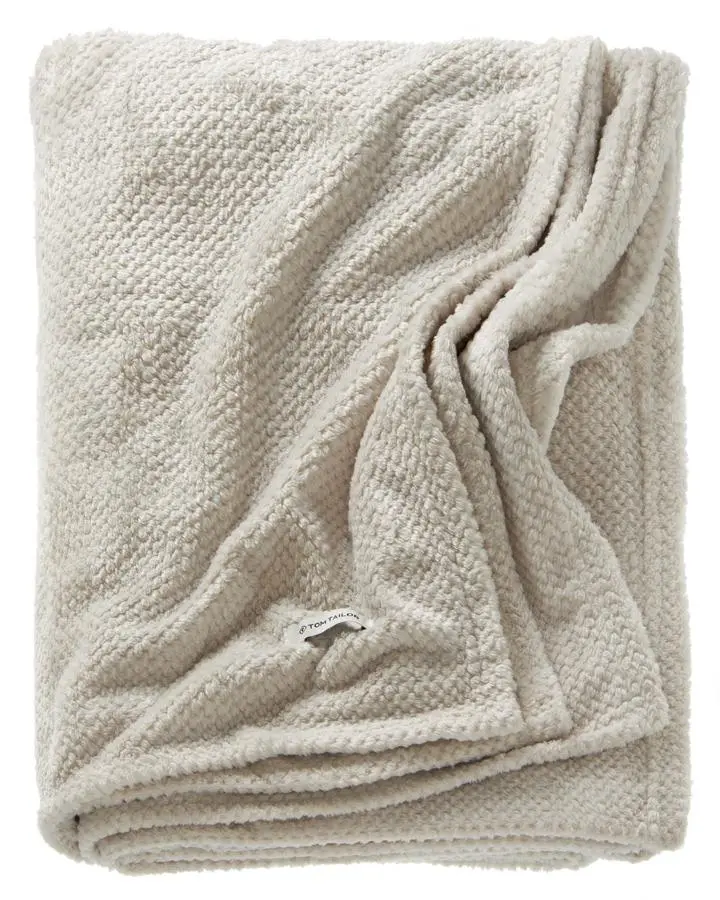Tom Tailor Plaid Silber ca. 140x190 cm