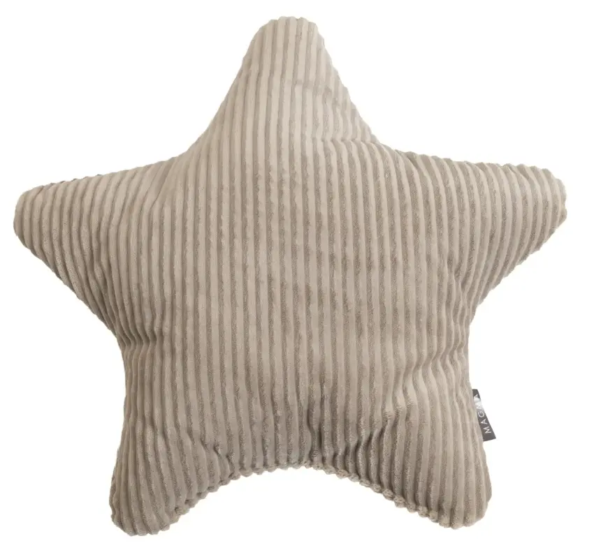 Magma Sternkissen Riga Taupe ca. 50x50 cm