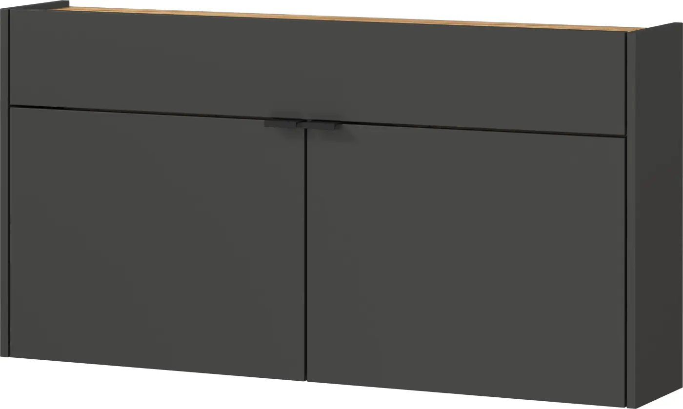 Germania Schuhschrank, 1398 549 Graphit, Navarra Eiche