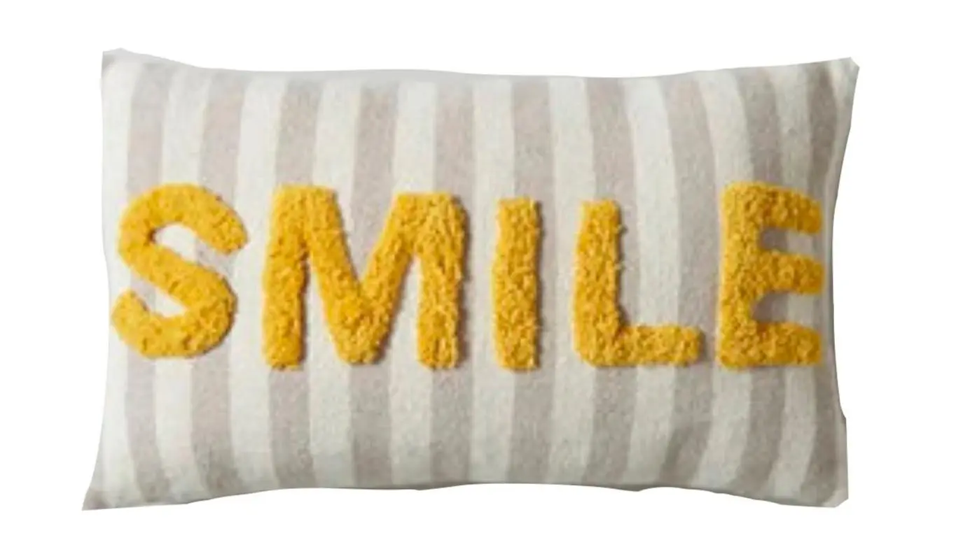 Karabel Kissenhülle Happy Smile 40 x 60 cm