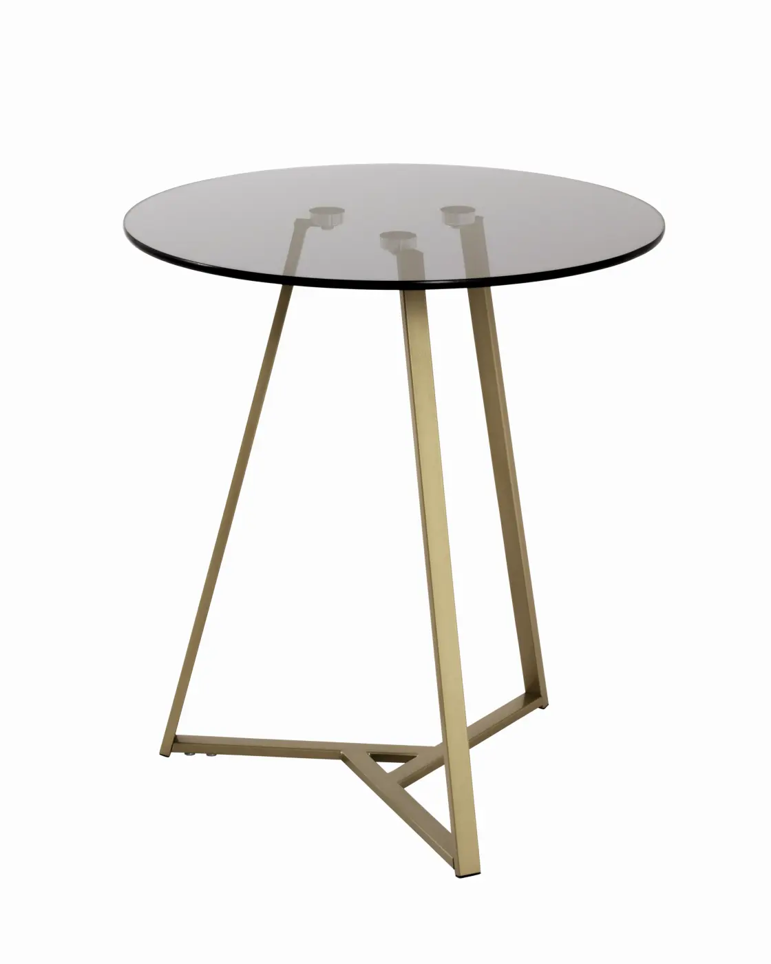 HAKU Beistelltisch Cindy gold-grau
