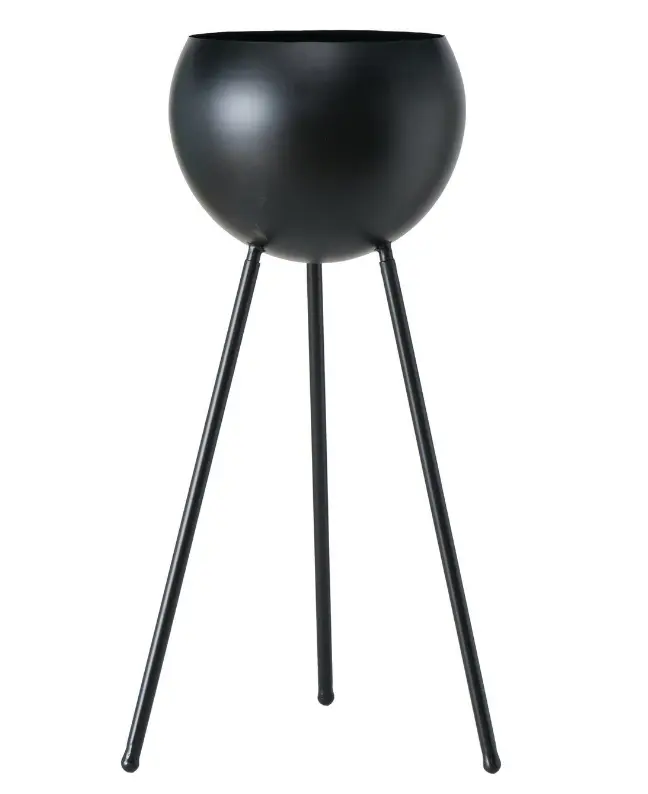 Roomio Pflanztopf Madox schwarz 60 cm