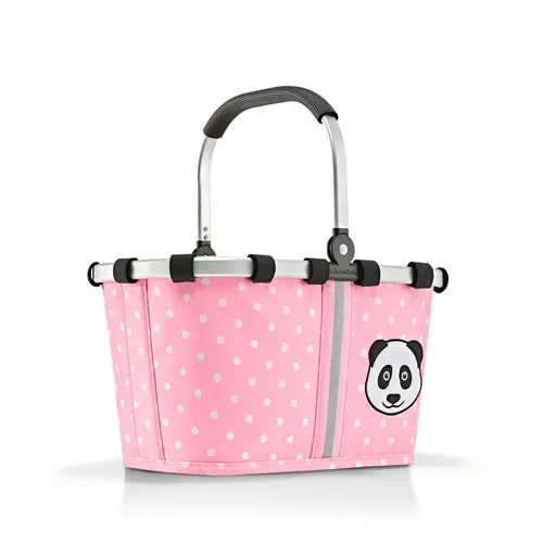 Reisenthel carrybag XS kids panda dots pink