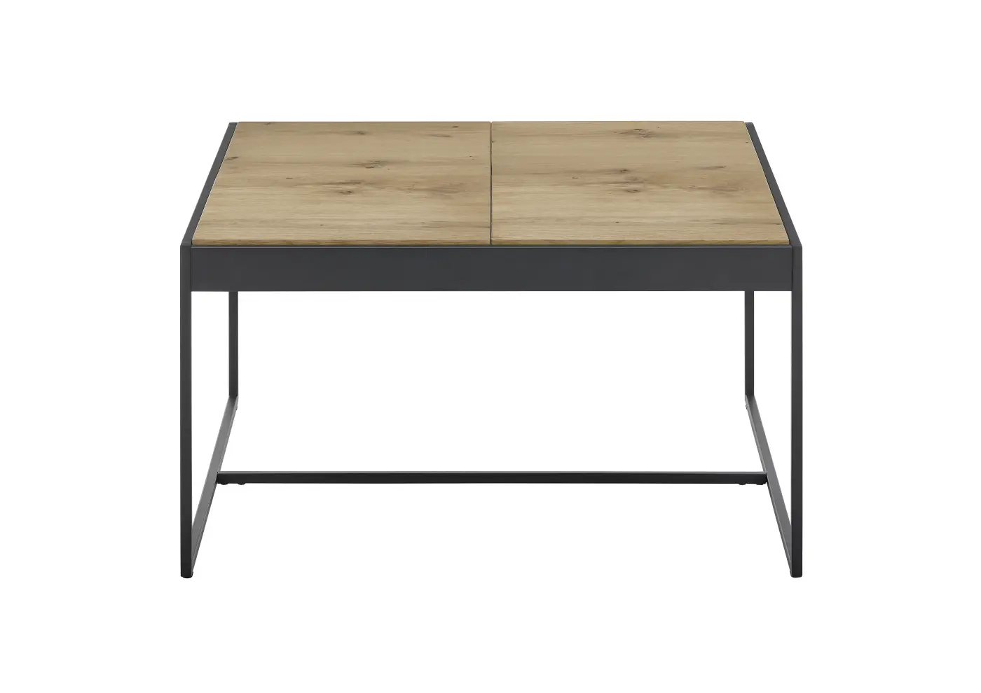 ABP Couchtisch Larkana Eiche furniert ca. 83x45x83 cm