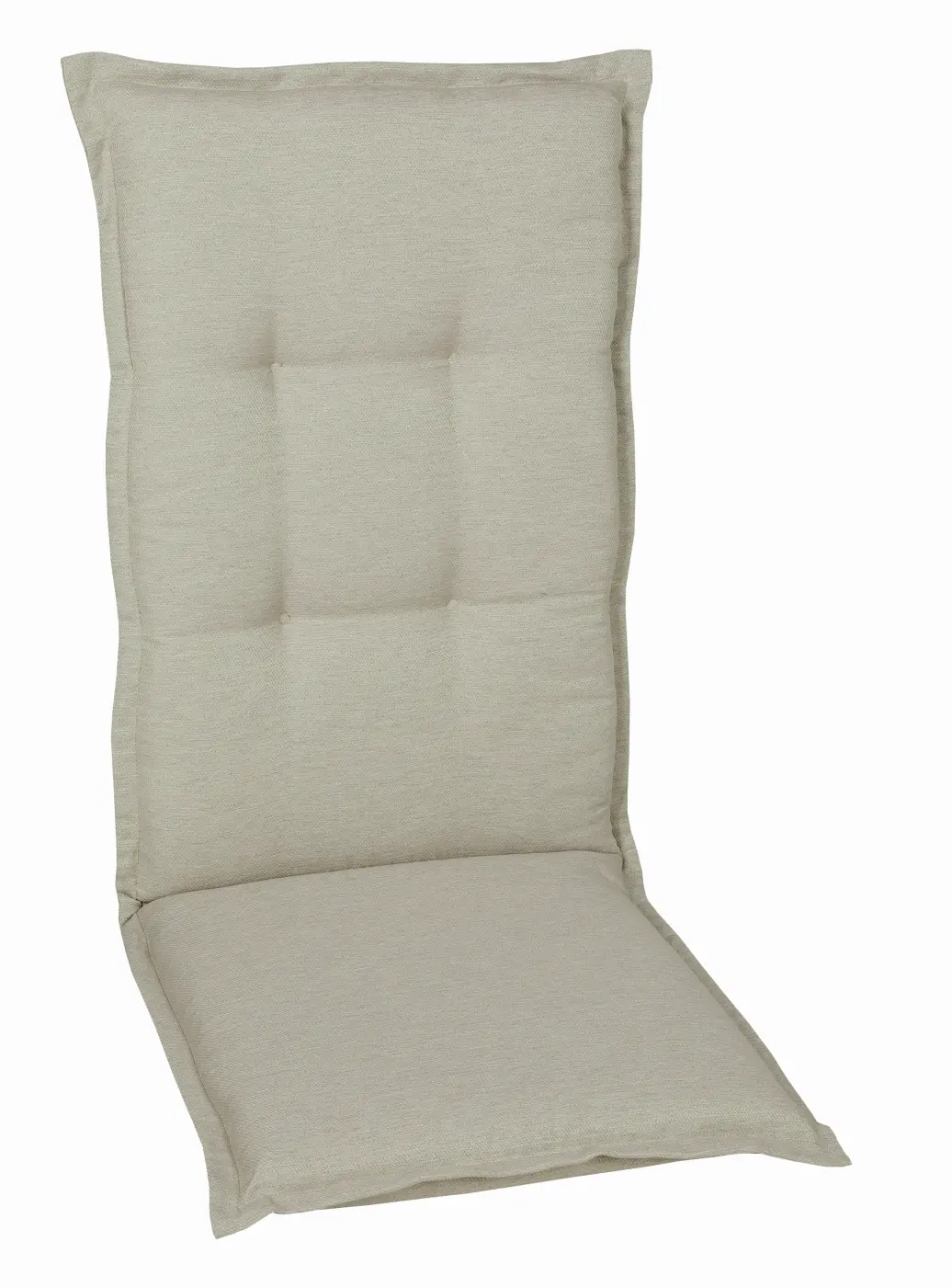 Go-De Garten-Sesselauflage hoch Beige 50x7x120cm