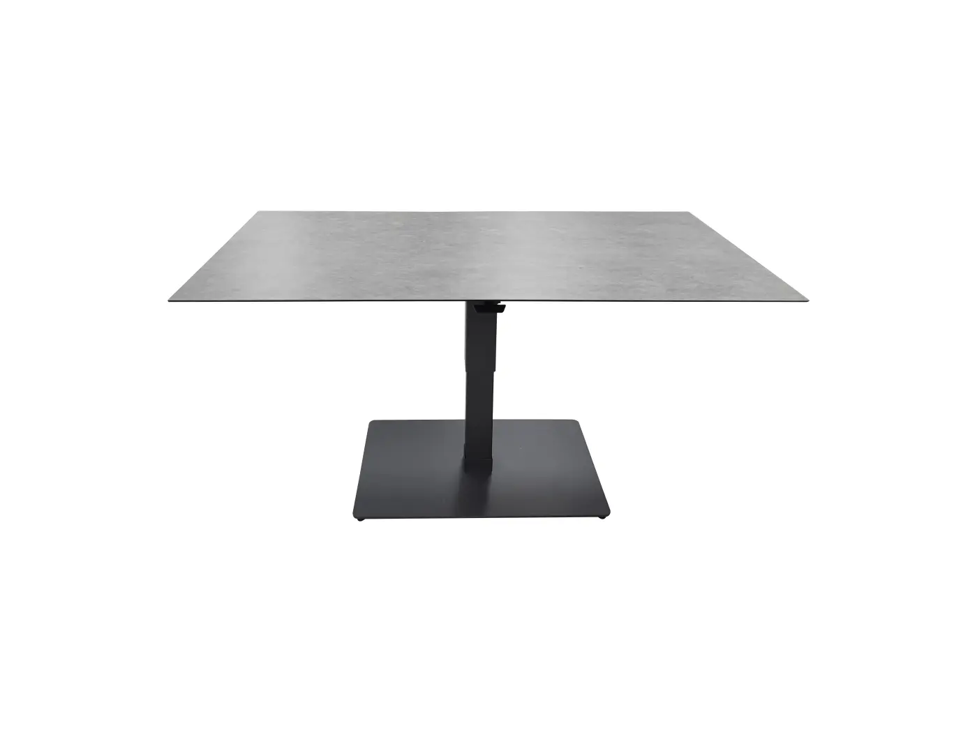 LC Garden Bistrotisch Bondino Betonoptik/Anthrazit ca, 140x80x48-66 cm