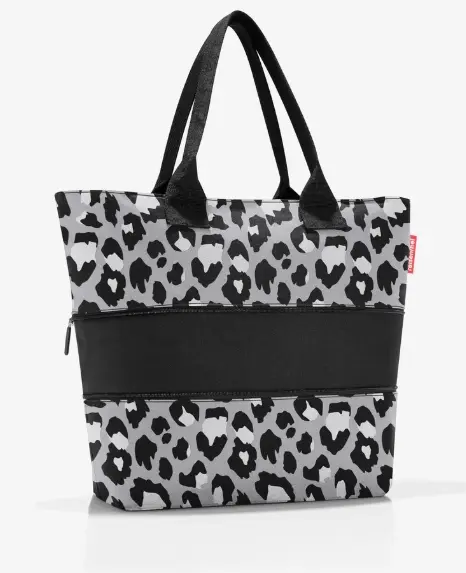 Reisenthel Shopper e1 Leo Nero 50x26,5x16,5 cm