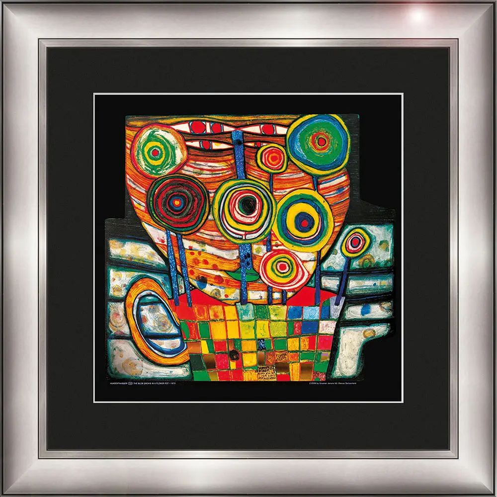 ars graphica Individual Art - Hundertwasser: Das Dingsta wächst..