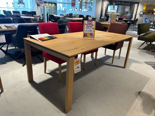 Esstisch Natureiche Bianco Furniert Sale Möbel Knappstein Remscheid